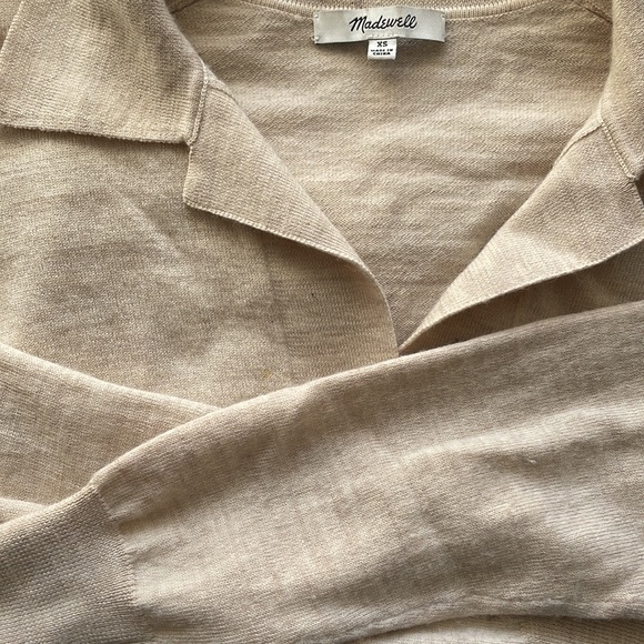 Madewell Polo Sweater - Picture 4 of 5